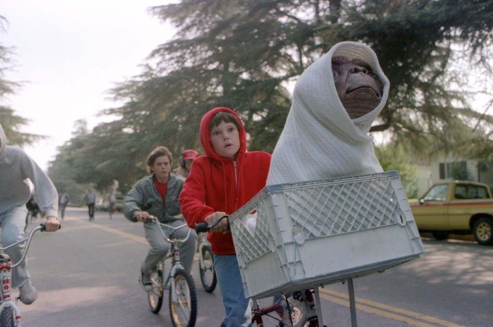 Chris Hoy was inspired to cycle by the movie E.T.