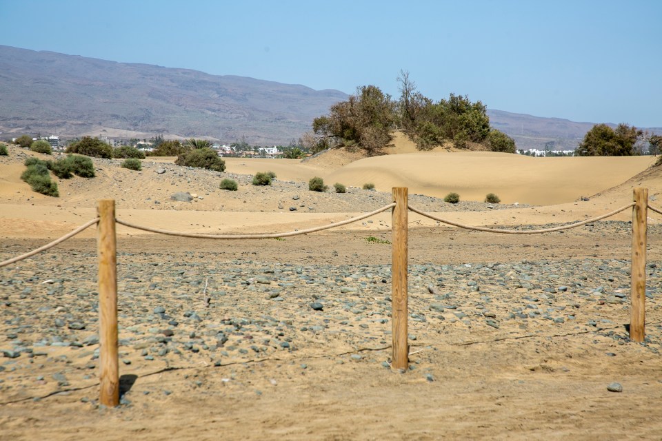 Couples even sneak away for cheeky romps in the famous sand dunes