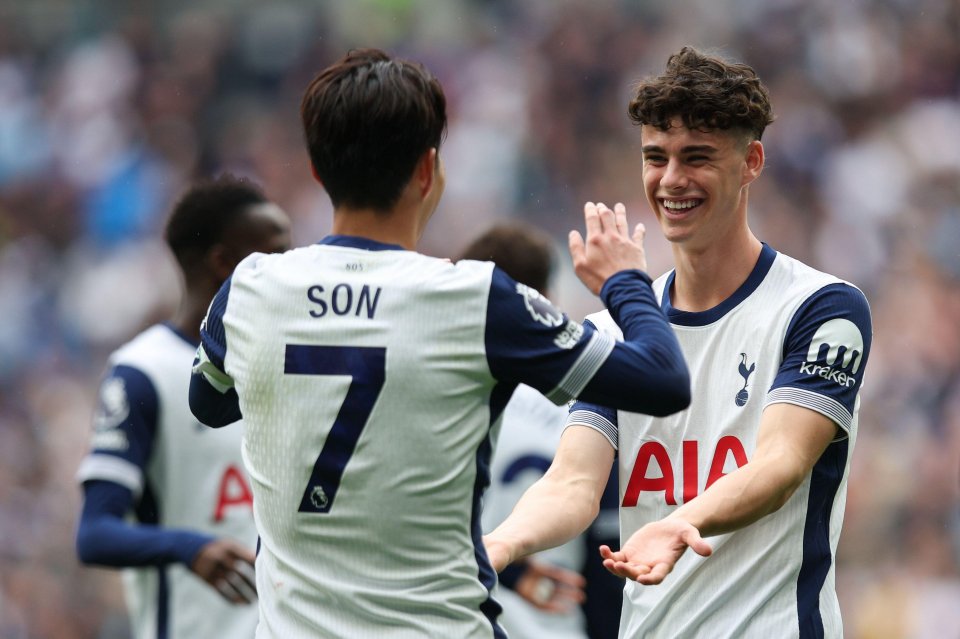 Gray is settling into life at Tottenham