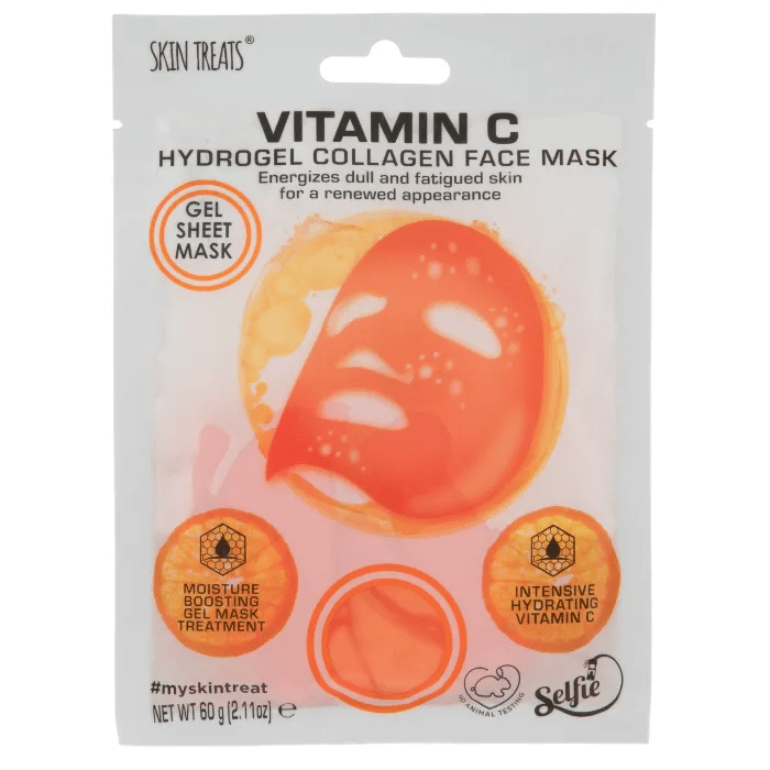 Poundland's vitamin C collagen mask can be used to brighten skin