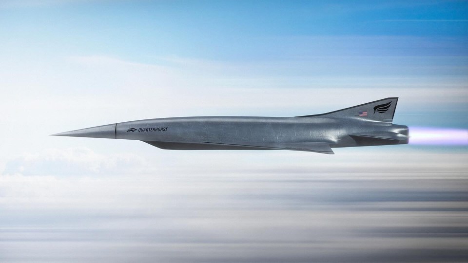 The jet is set to go five times the speed of sound