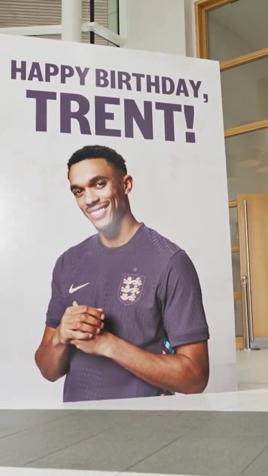 England superstar Jude Bellingham got a special gift for Trent Alexander-Arnold