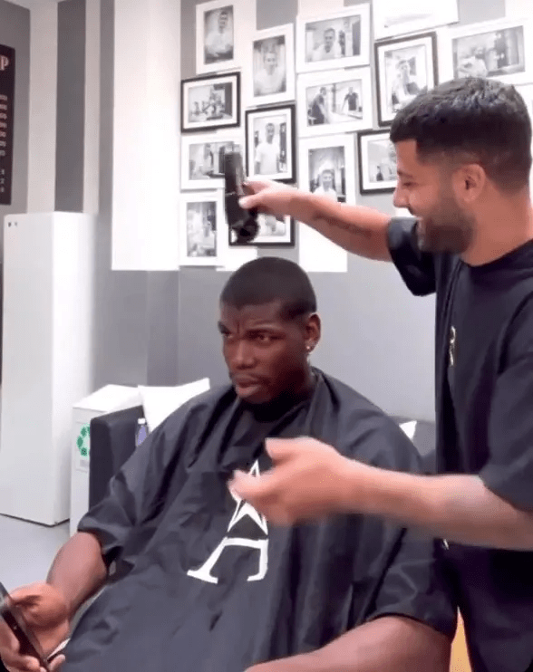 Paul Pogba flies Alsanawi around the world to cut his hair