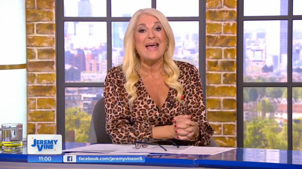 He was quizzed about his romance by Vanessa Feltz on Jeremy Vine