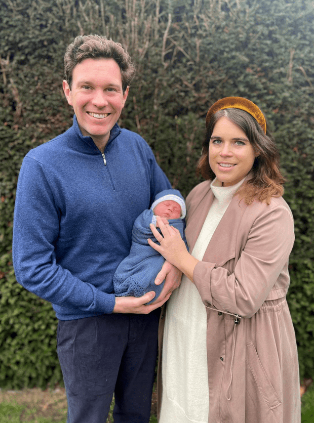 Eugenie with Jack and their son Ernest