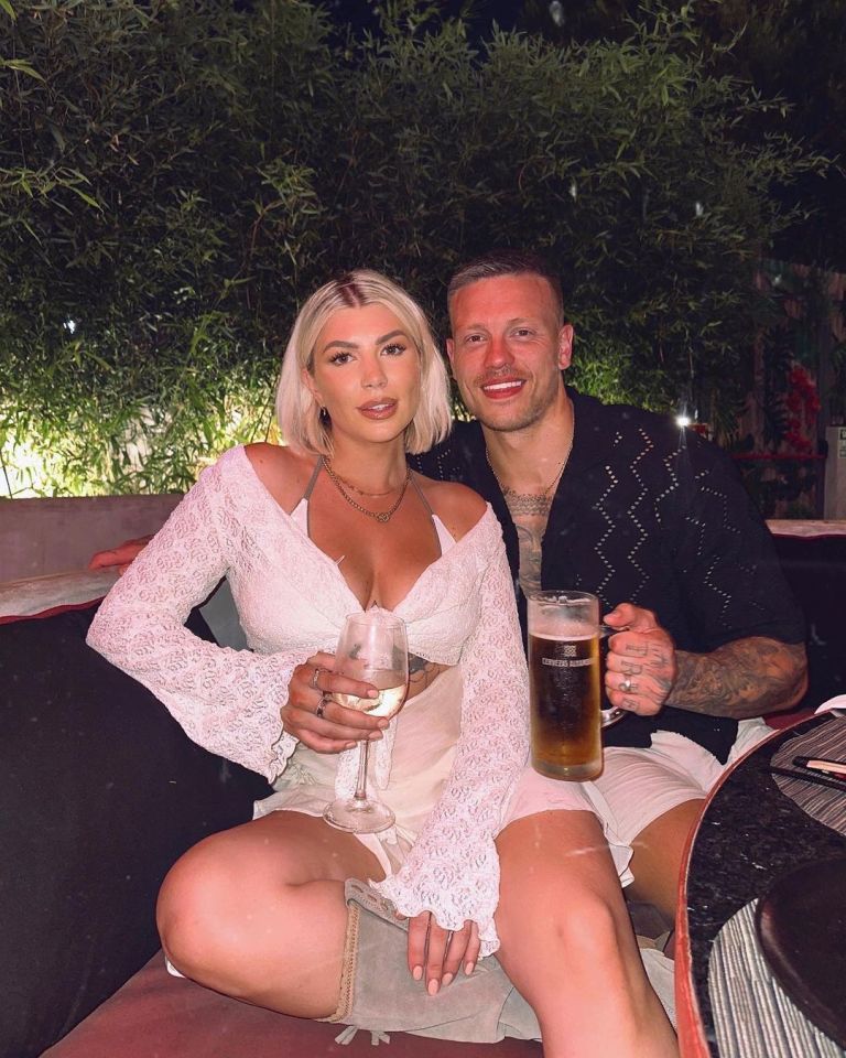 Olivia is married to her ITV2 co-star Alex Bowen