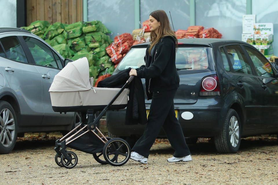 She was seen with her daughter today