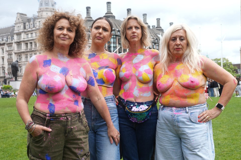 Nadia Sawalha is one of a group women fighting to get game-changing breast cancer drug approved on the NHS