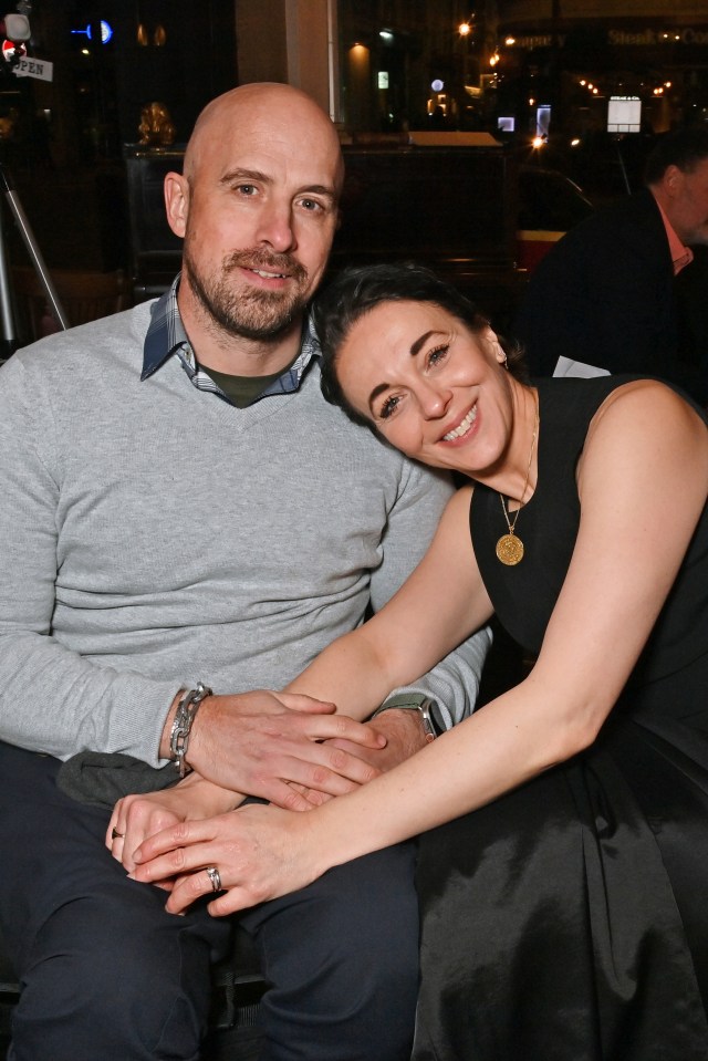 Jonathan Goodwin paid tribute to fiancée Amanda Abbington