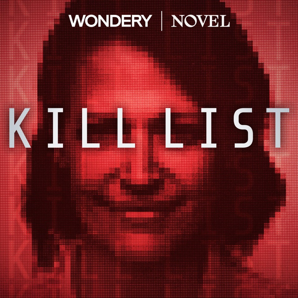 a poster for a book called killlist by wondery