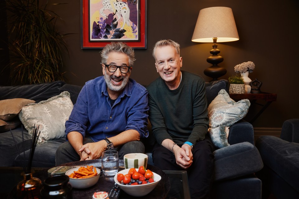 David Baddiel and Frank Skinner previously signed on to take part in the series