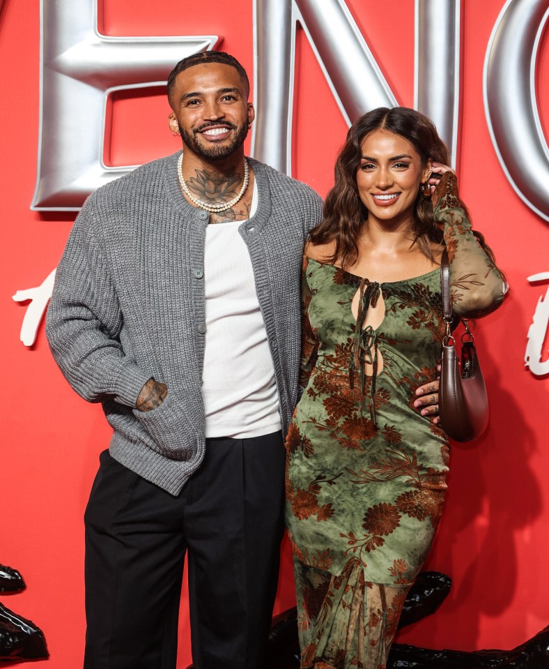 The couple looked stunning as the walked the carpet at the Venom: The Last Dance UK premiere