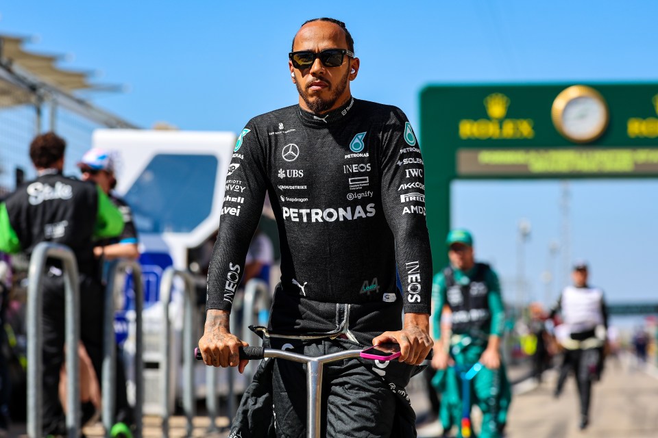 Lewis Hamilton has been replaced for the first practice session of the Mexico GP