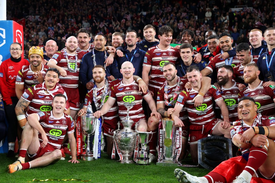 Wigan's trophy haul gave joy to the town