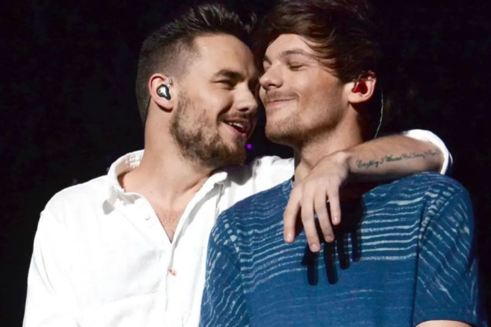 Liam Payne with former One Direction bandmate Louis Tomlinson