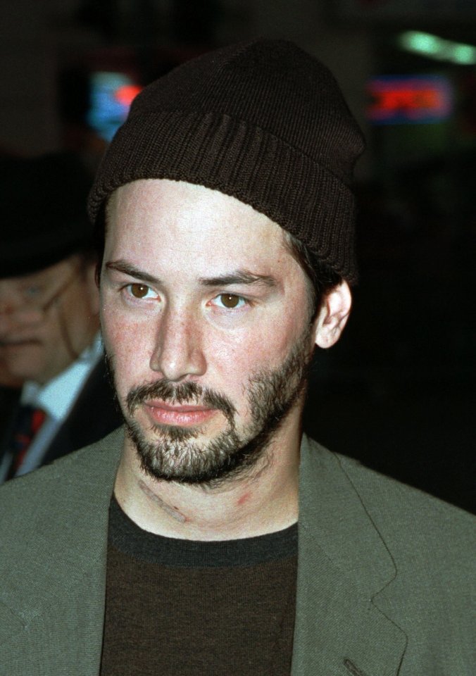 Keanu at the premiere of The Devil's Advocate