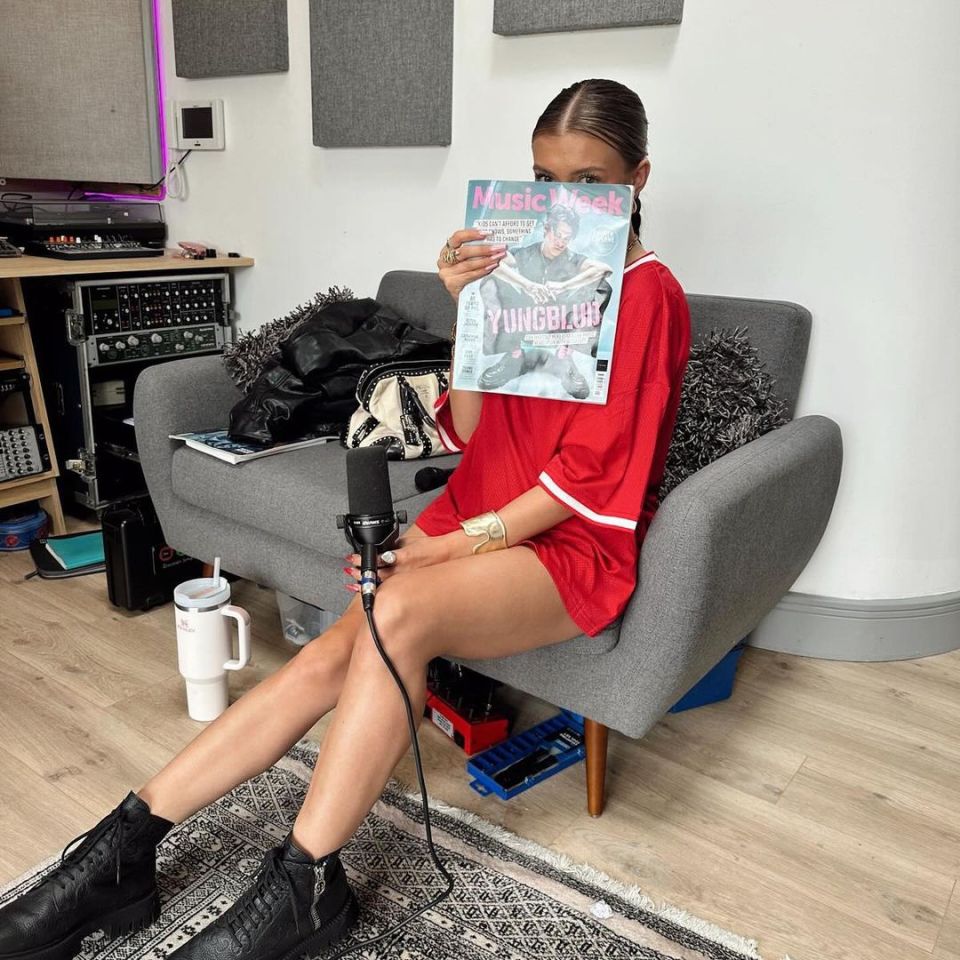 Love Island star Molly Marsh has teased a huge career move to fans as she poses with Music Week magazine.