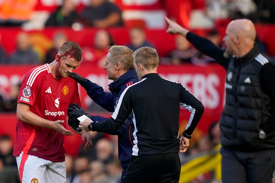 De Ligt needed was forced off the pitch at a crucial moment