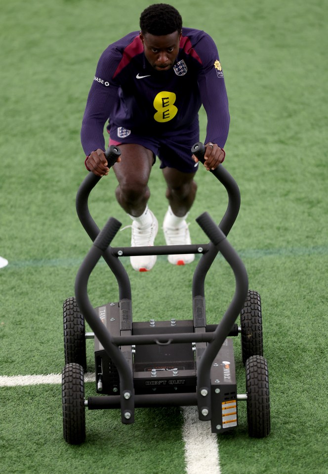 Push sled's are designed to help develop an athletes power