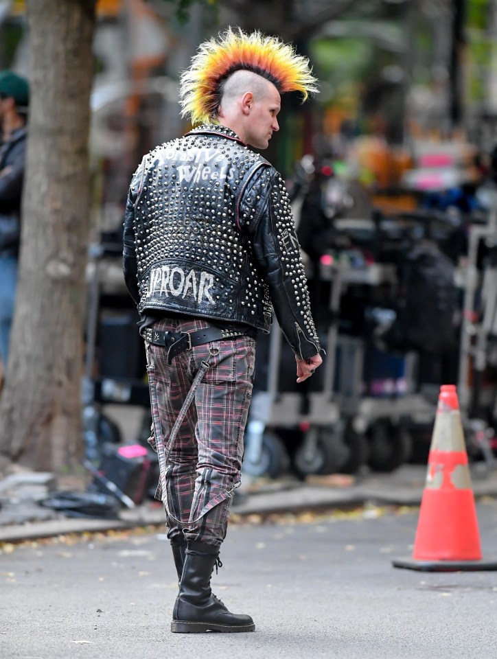 Matt Smith goes all punk for a new film