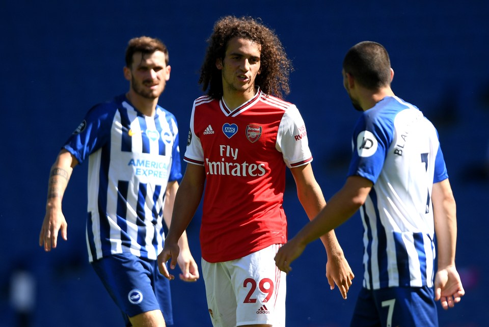 Maupay was involved in a spat with Matteo Guendouzi in 2020