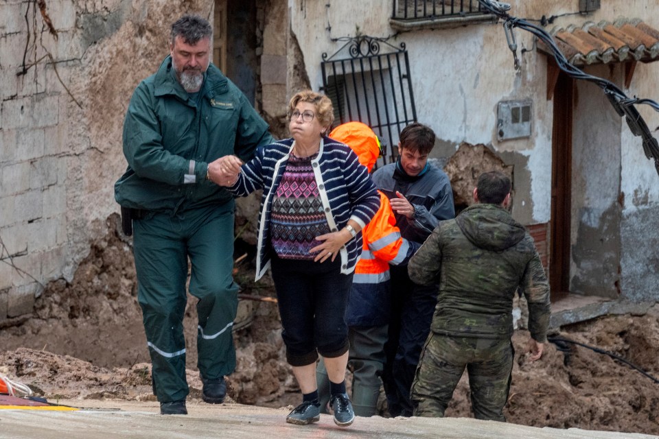 Over 200 people died and Spanish soldiers were deployed to rescue people from the floods