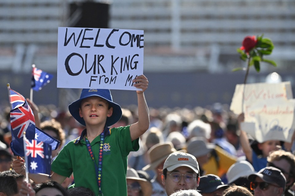 The enthusiasm and excitement for the King and Queen will have delighted the Palace