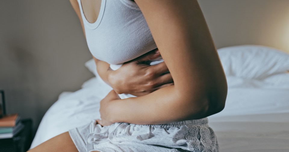 Bloating is a common side effect of fluctuating hormones