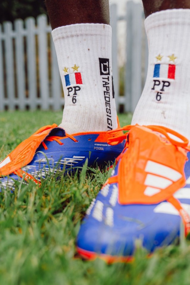 The Frenchman shared a picture of his boots to social media after news of his return