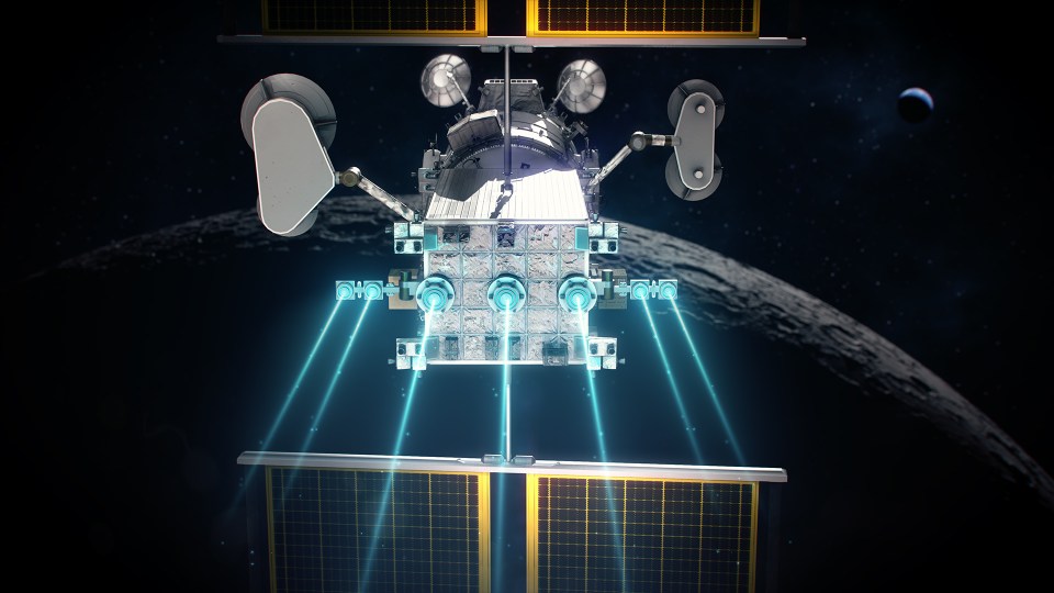 The Lunar Gateway will feature a Power and Propulsion Element (PPE) – it's a high-power 60-kilowatt solar-electric propulsion spacecraft that can provide comms between the station and Earth