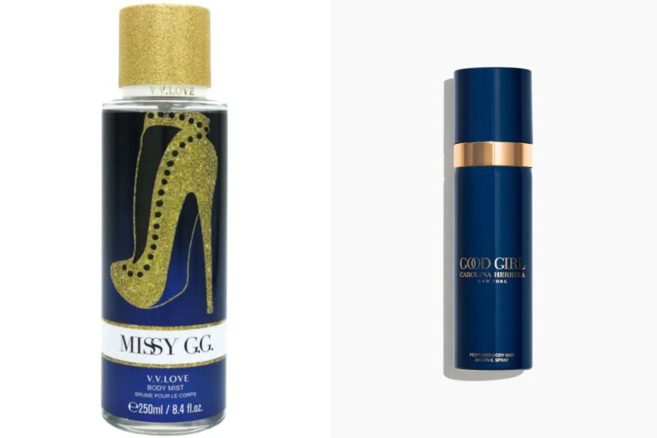 Missy G.G Body Mist is a dupe of the Good Girl Body Spray