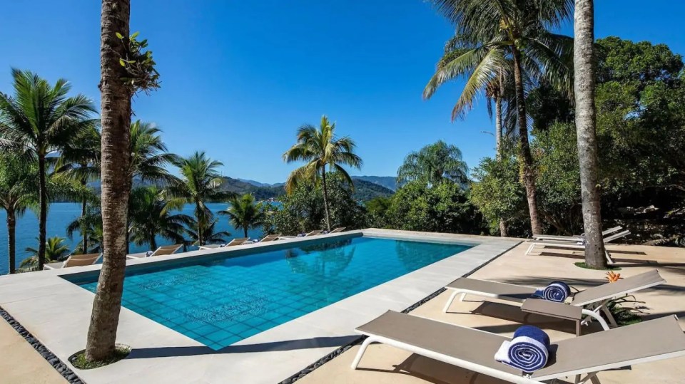 The properties feature pools with a glorious view