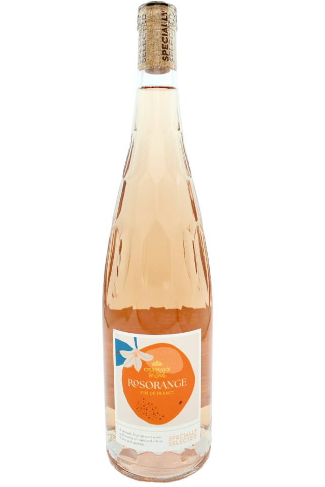 A hybrid-style ­bottle which is half French rosé and half orange wine