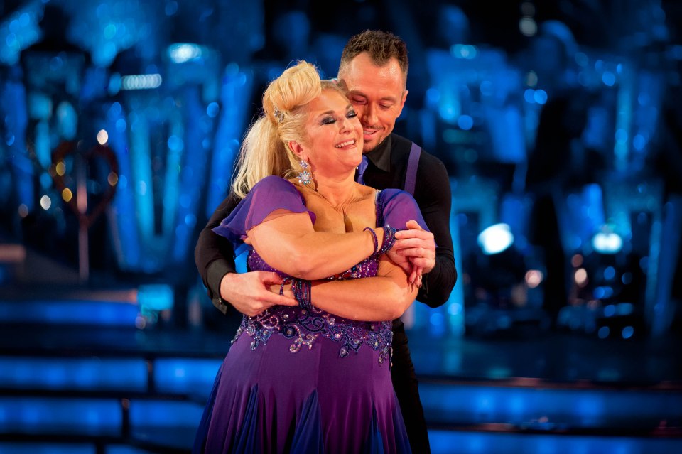 The former Strictly star told how her parents would always make reference to her weight, often referring to her as fat when she was growing up