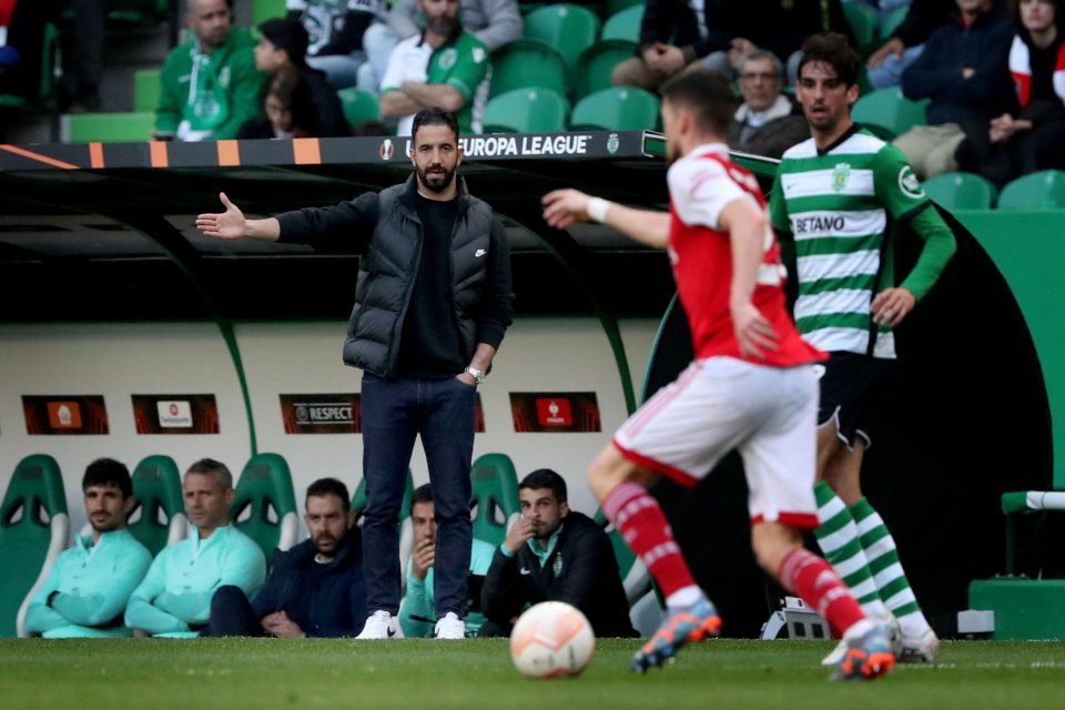 Ruben Amorim put on a tactical masterclass to knock Arsenal out of the Europa League in 2023