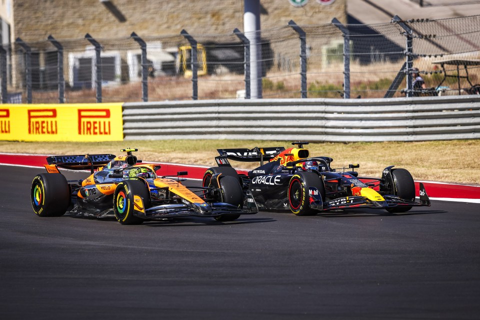 Verstappen eventually pipped Norris for the final spot on the podium