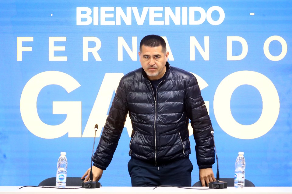 Riquelme became Boca president last year