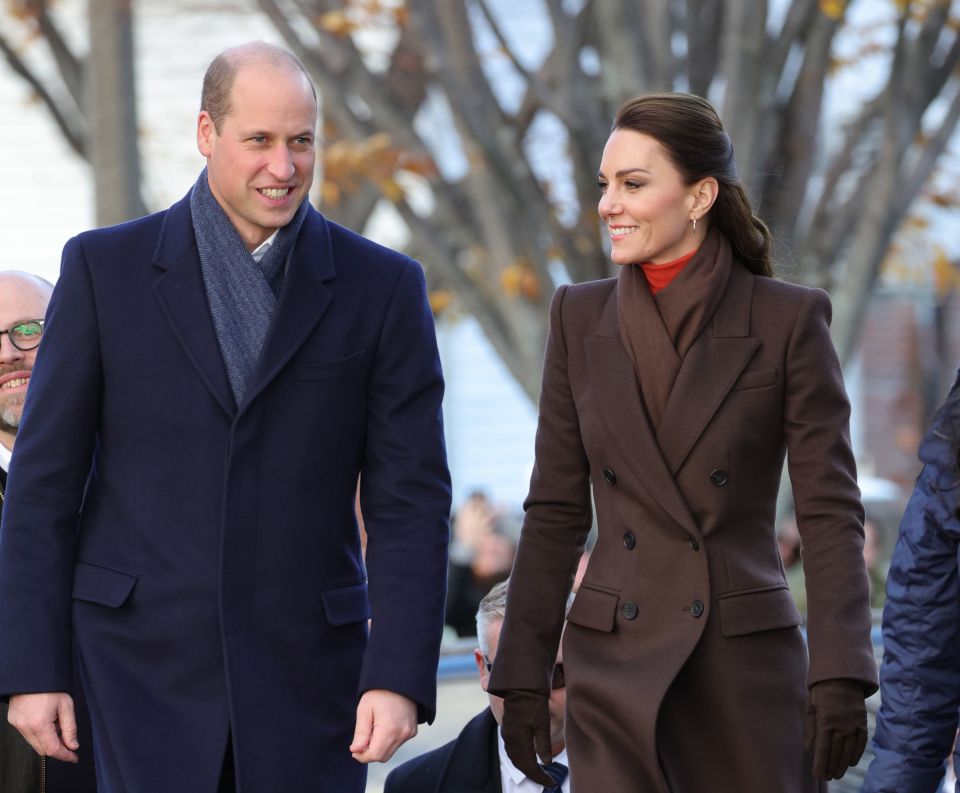 The Princess of Wales previously wore the designer coat in 2022, during a visit to Boston Harbour