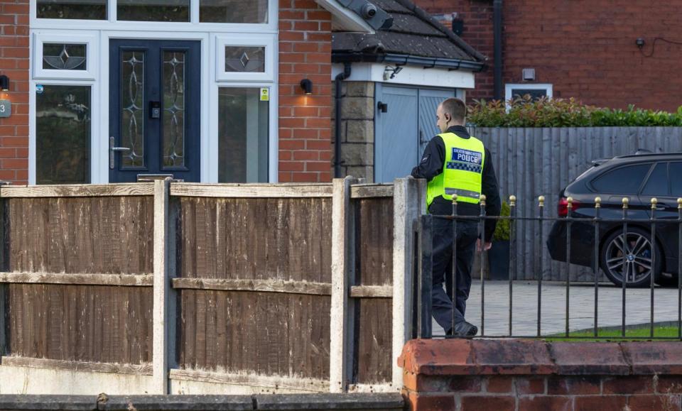 A large police presence has been in area this afternoon