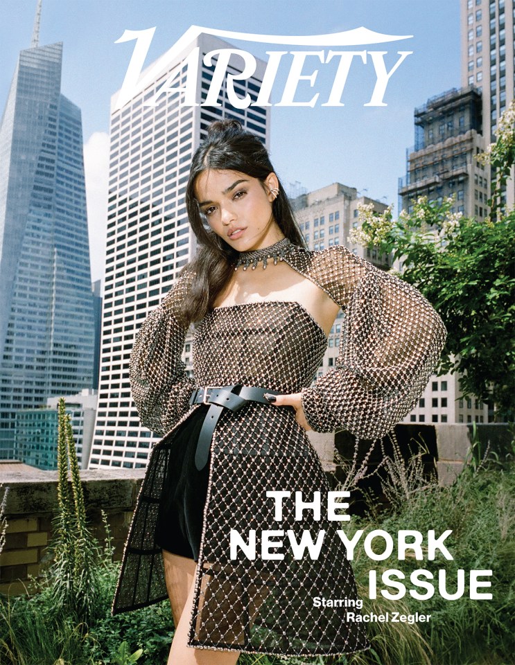 a woman is on the cover of a variety magazine