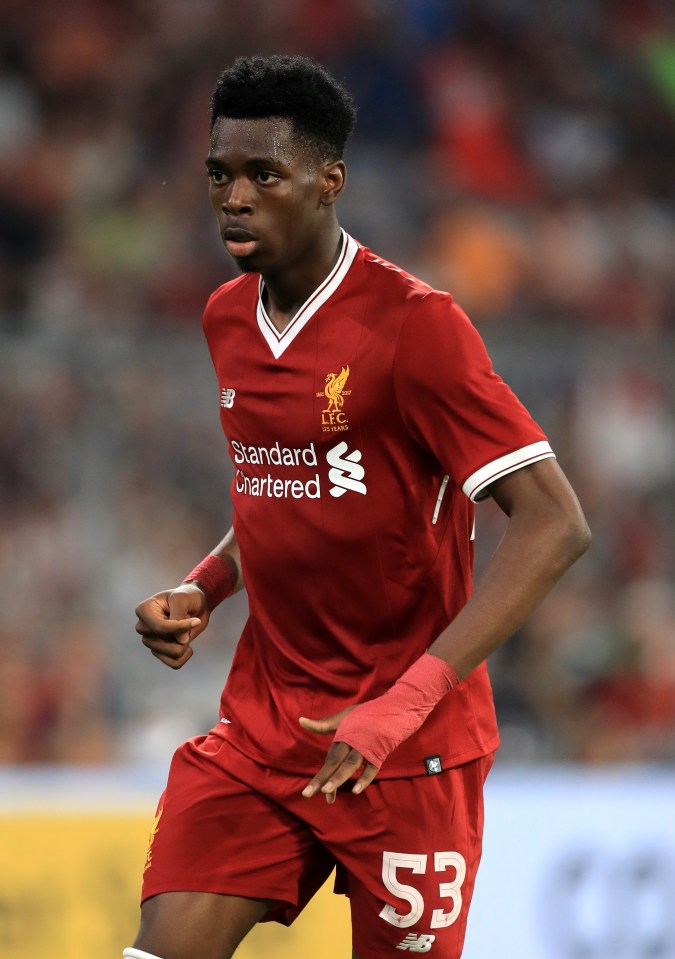 Ejaria made eight senior appearances for the Reds after coming through the academy