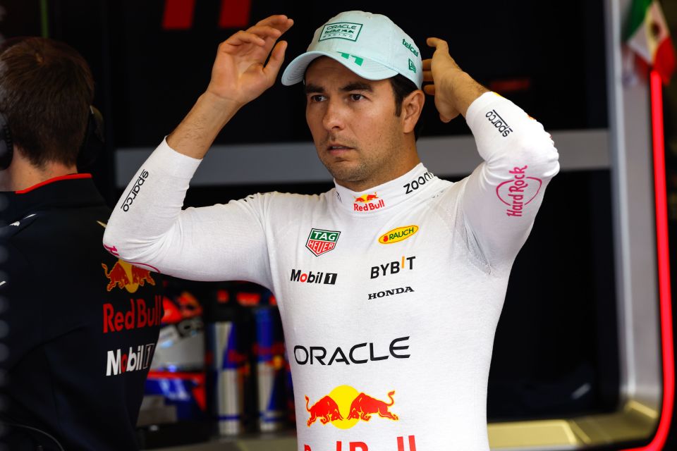 Sergio Perez is in danger of losing his spot on the grid