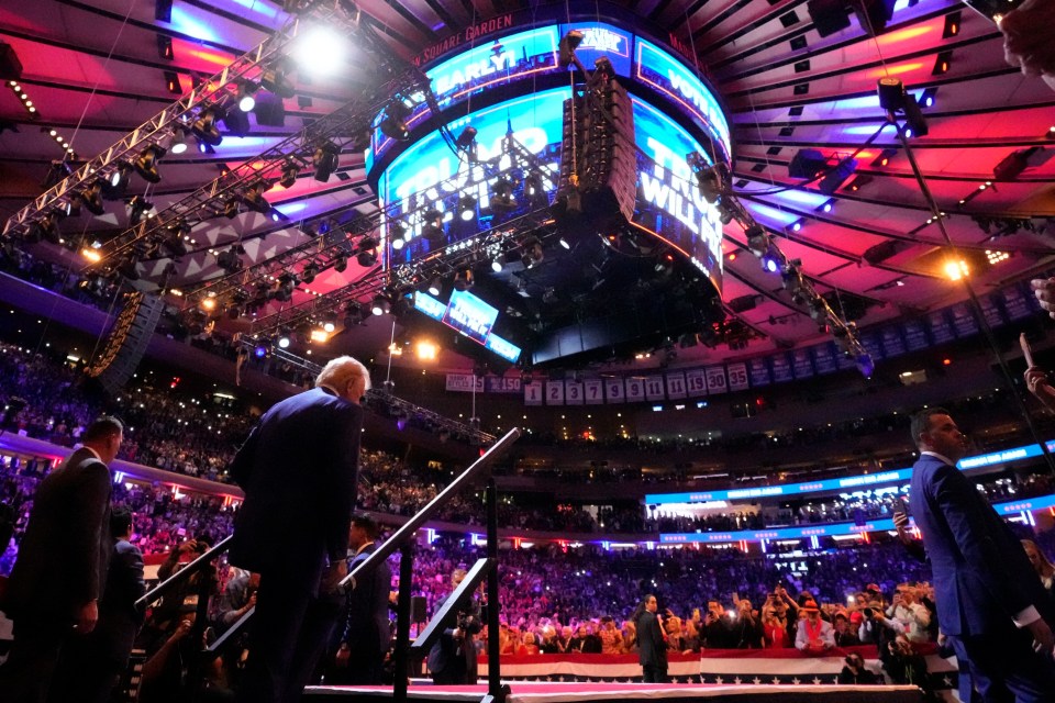 As a New Yorker, it had always been Trump's dream to headline Madison Square Garden