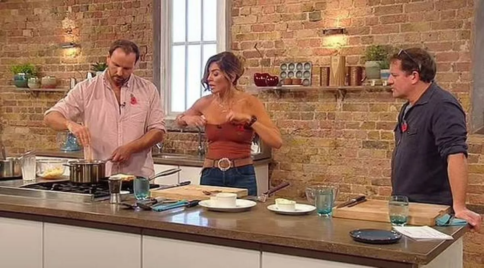 Some Saturday Kitchen fans said a guest chef's outfit was 'completely inappropriate'