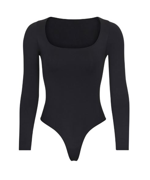 The bodysuits have a "buttery" finish and shape around your body