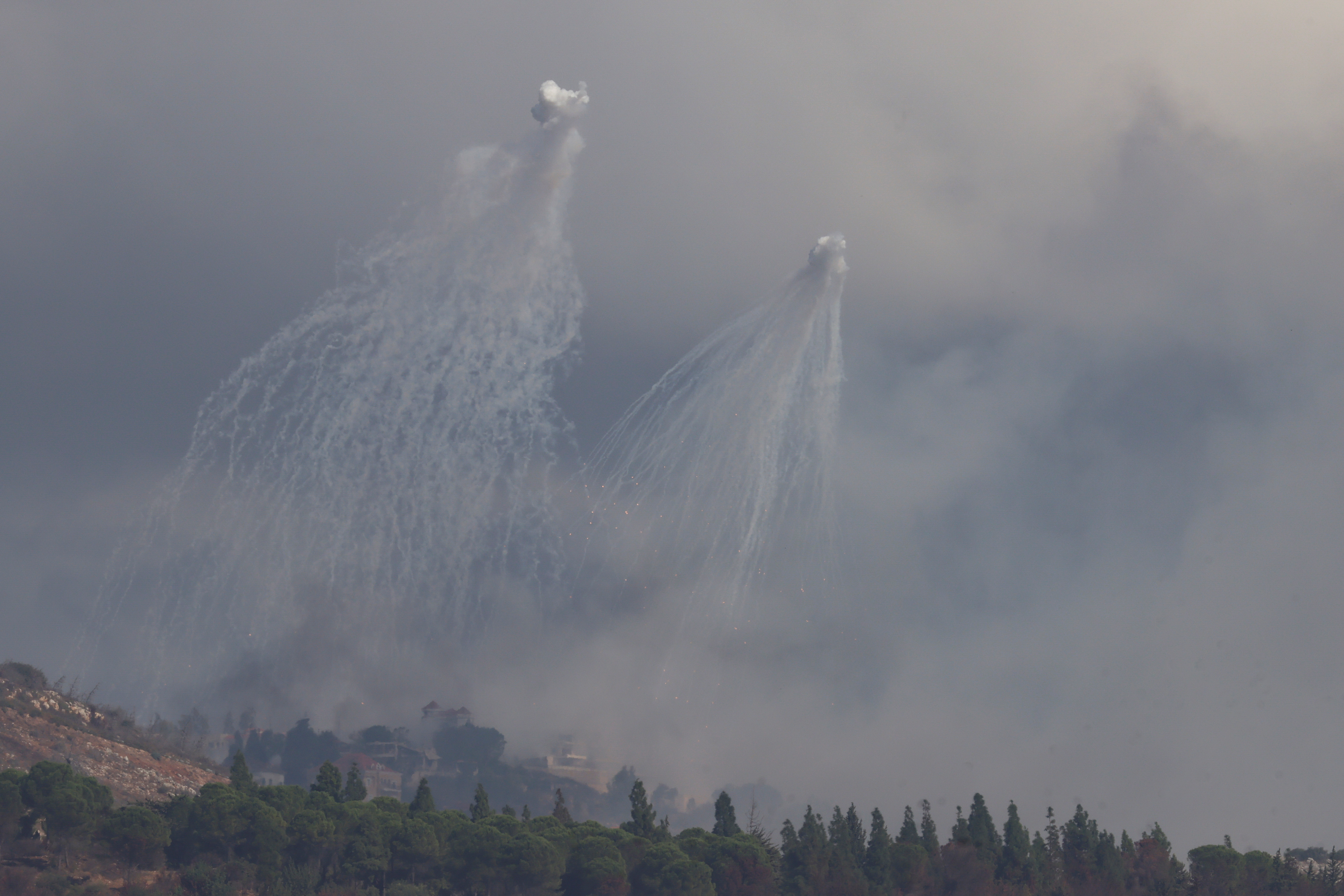 Heavy artillery in Lebanon