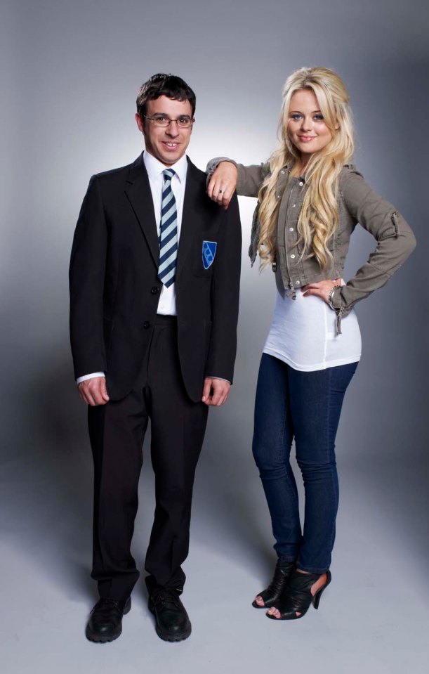 Emily played school girl Charlotte Hinchlifee in the Channel 4 comedy