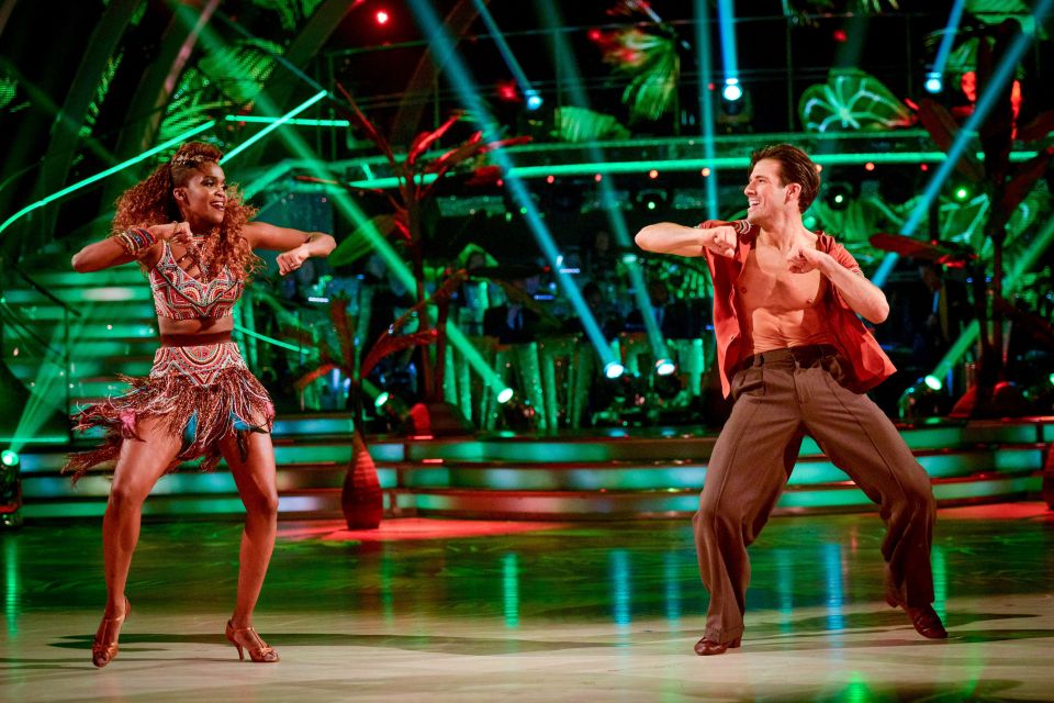 Danny Mac's mindblowing abs were on full display as he danced with Oti Mabuse