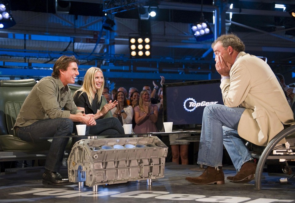 Several years ago Cruise was even a guest for Jeremy Clarkson on Top Gear