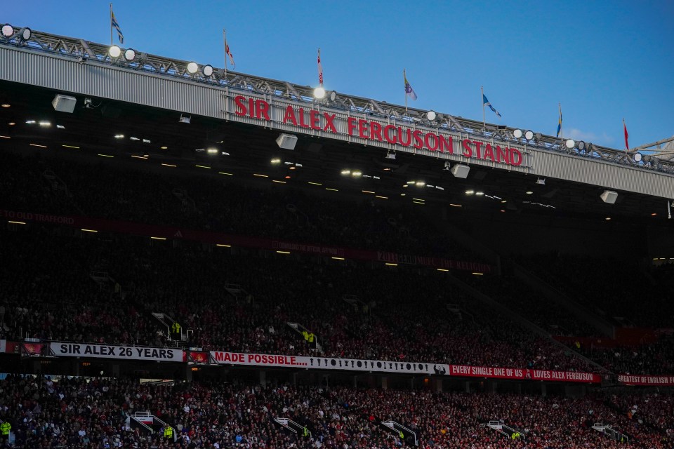 Old Trafford hospitality suites are being used as offices